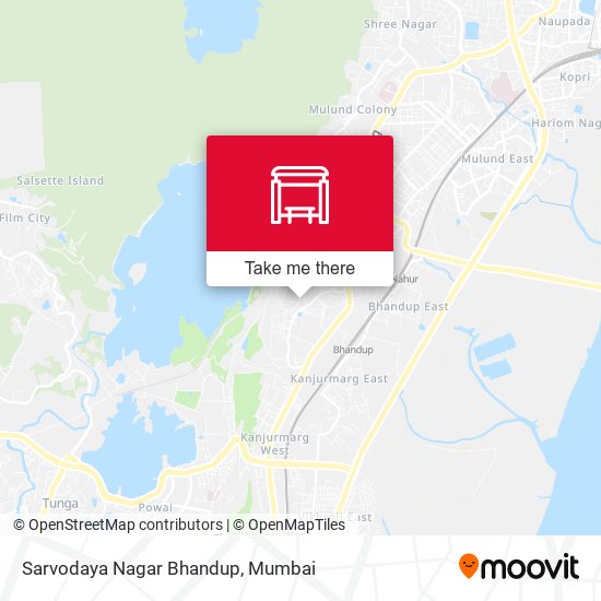 Sarvodaya Nagar Bhandup map