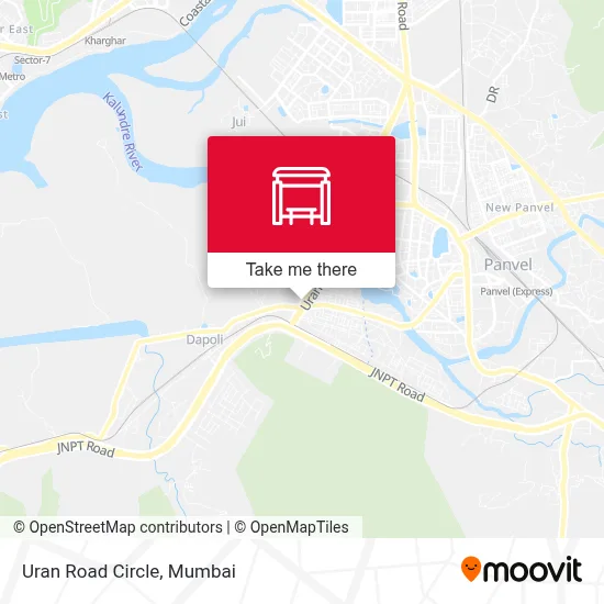 Uran Road Circle map