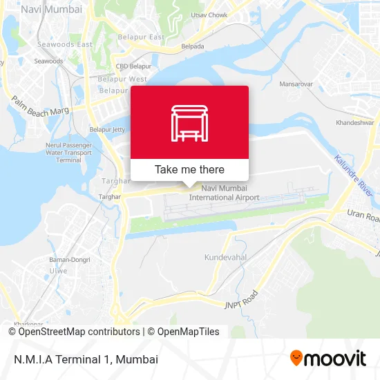 N.M.I.A Terminal 1 map