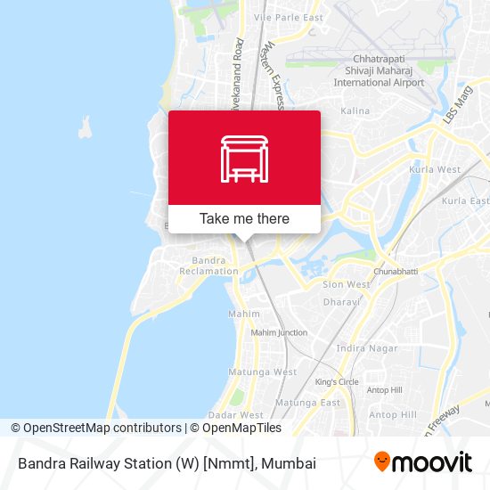 Bandra Railway Station (W) [Nmmt] map