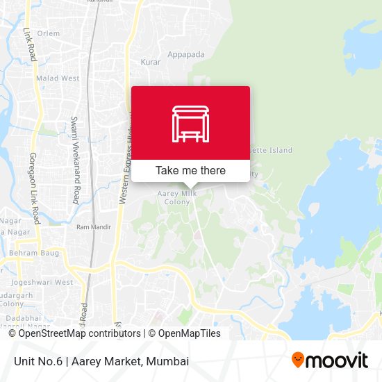 Unit No.6 | Aarey Market map