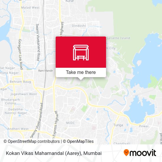 Kokan Vikas Mahamandal (Aarey) map