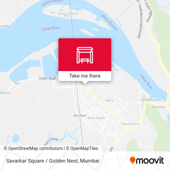 Savarkar Chowk / Golden Nest map