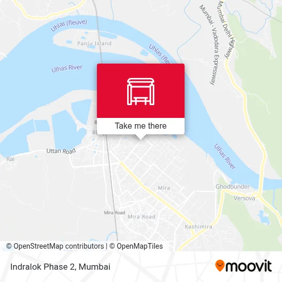 Indralok Phase 2 map