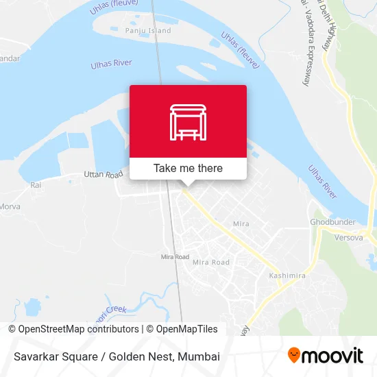 Savarkar Chowk / Golden Nest map