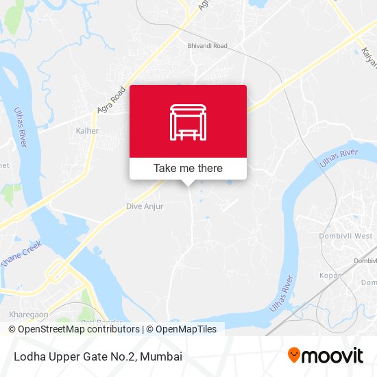 Lodha Upper Gate No.2 map