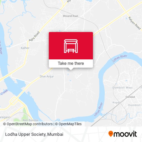 Lodha Upper Society map