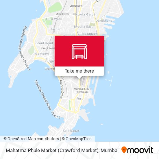 Mahatma Phule Market (Crawford Market) map