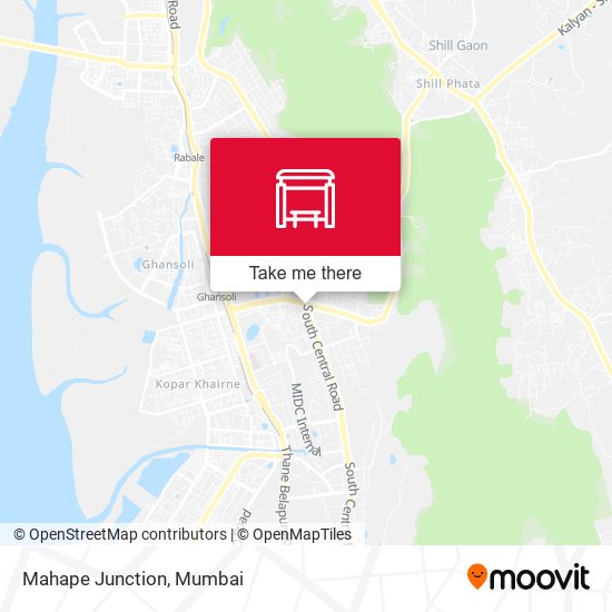 Mahape Junction map