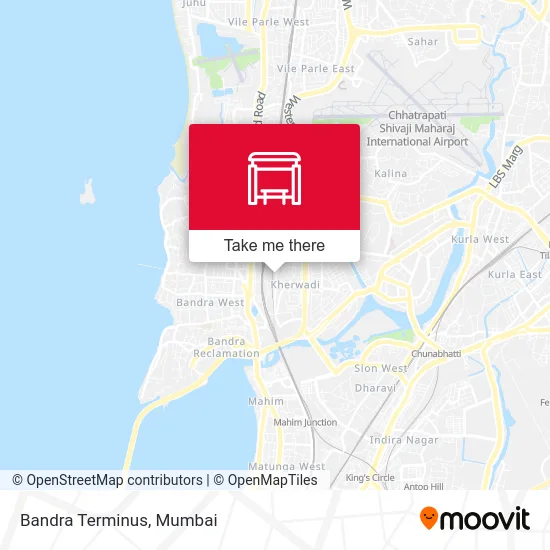 Bandra Terminus map