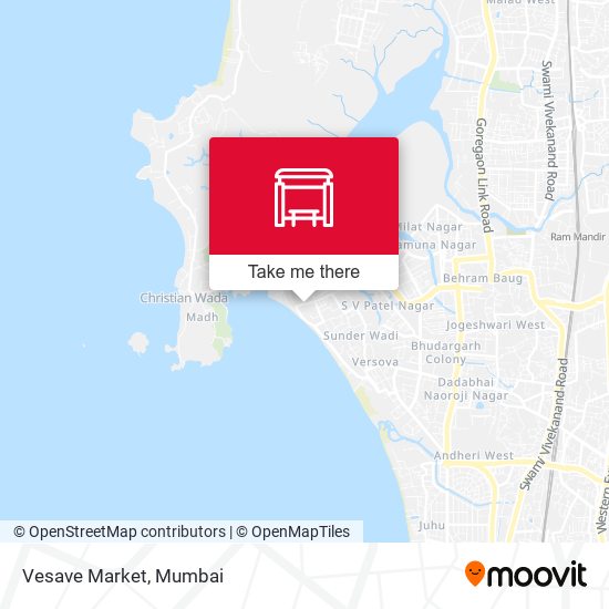 Vesave Market map