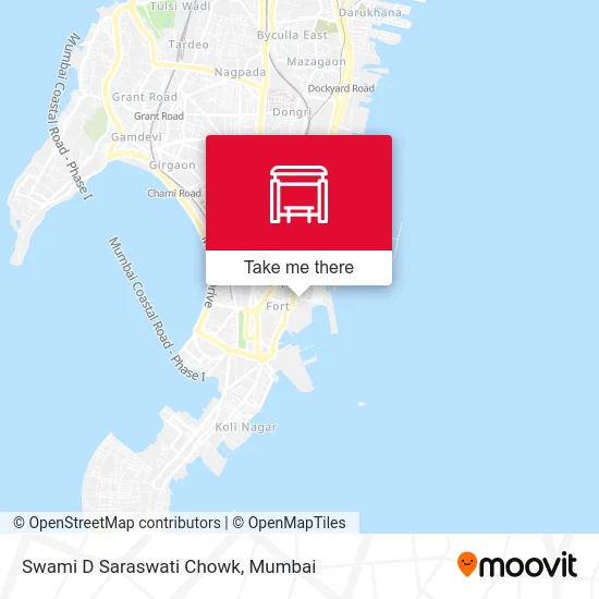 Swami D Saraswati Chowk map