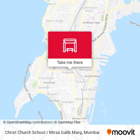 Christ Church School / Mirza Galib Marg map