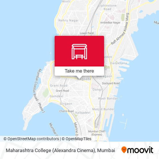 Maharashtra College (Alexandra Cinema) map