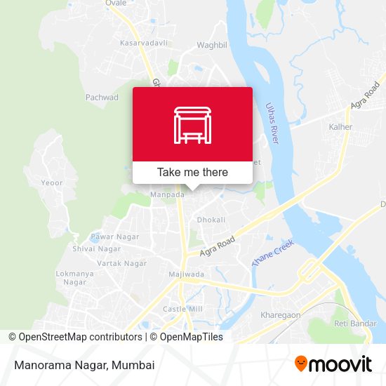 Manorama Nagar map