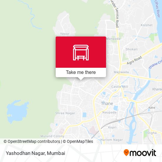 Yashodhan Nagar map