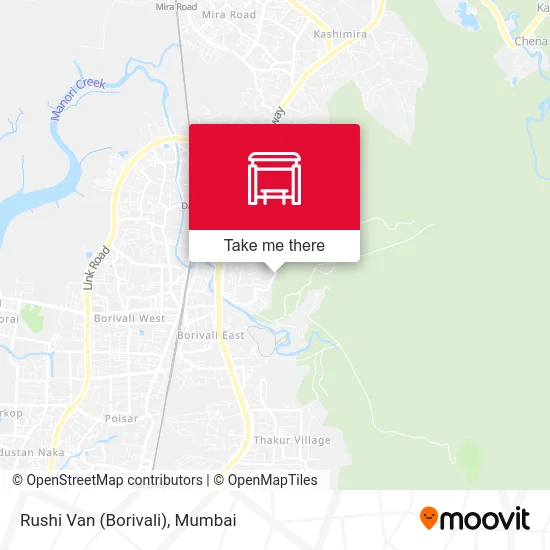 Rushi Van (Borivali) map