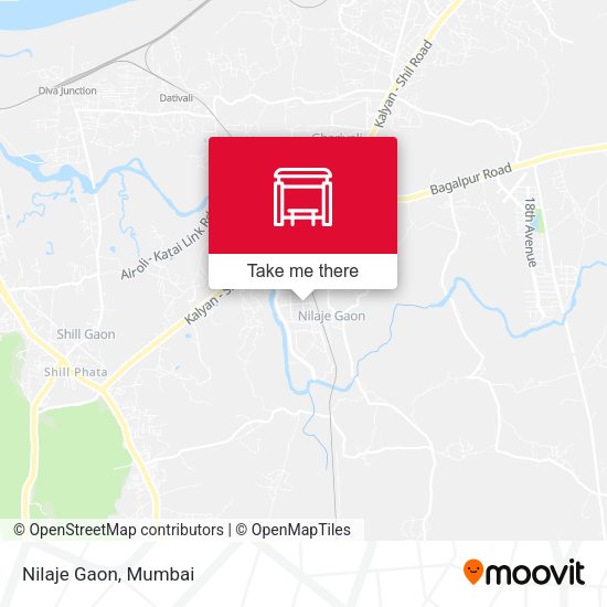 Nilaje Gaon map