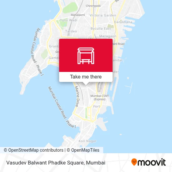 Vasudev Balwant Phadke Chowk map