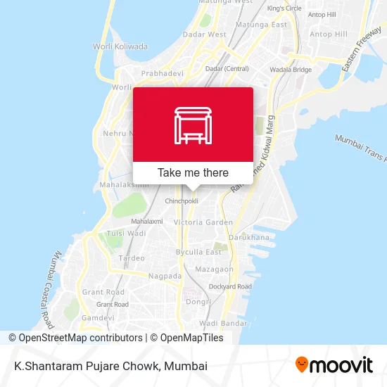 K.Shantaram Pujare Chowk map