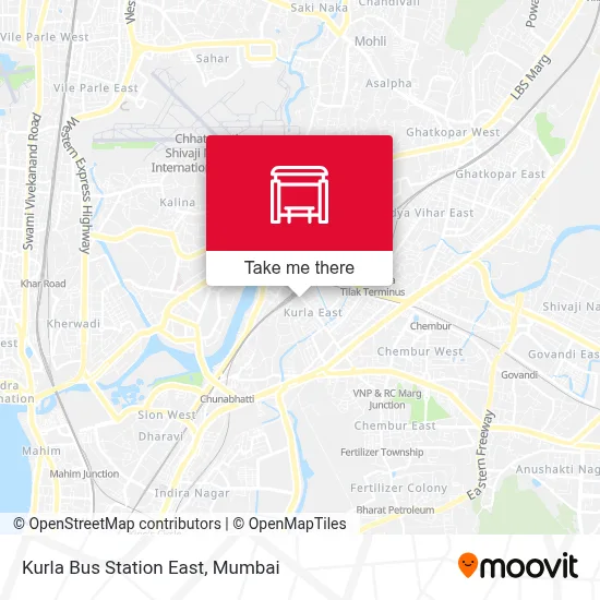 Kurla Bus Station (E) map