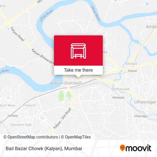 Bail Bazar Chowk (Kalyan) map