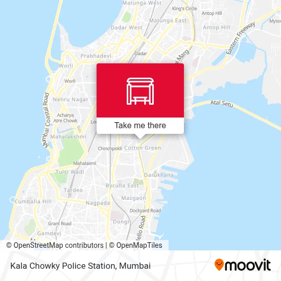 Kala Chowky Police Station map