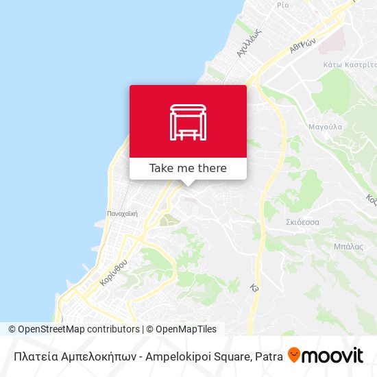 Πλατεία Αμπελοκήπων - Ampelokipoi Square map