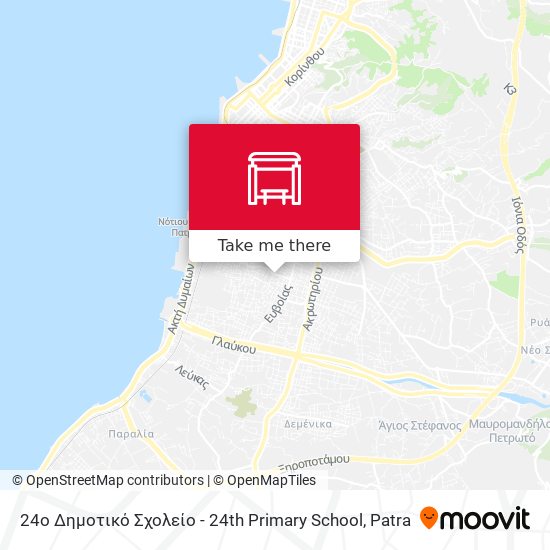 24ο Δημοτικό Σχολείο - 24th Primary School map