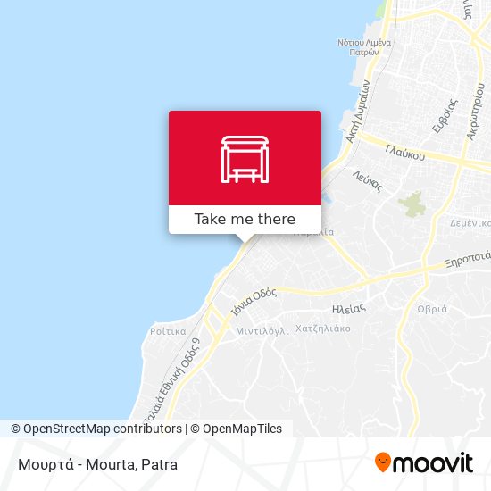 Μουρτά - Mourta map