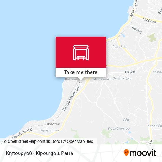 Κηπουργού - Kipourgou map