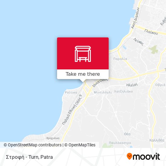 Στροφή - Turn map