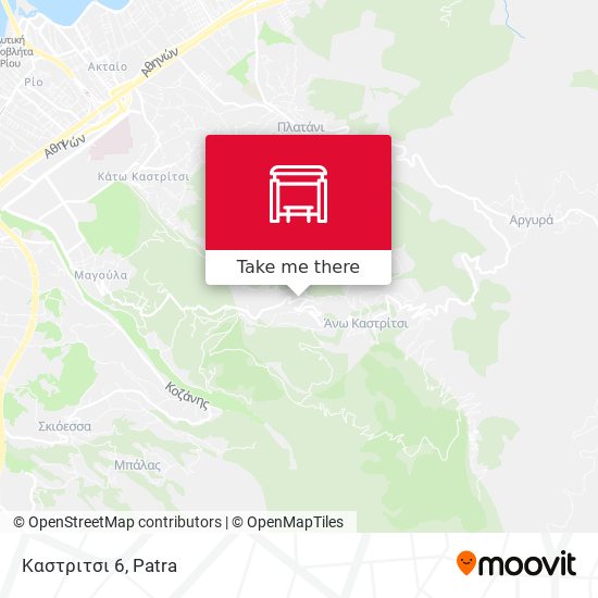 Καστριτσι 6 map