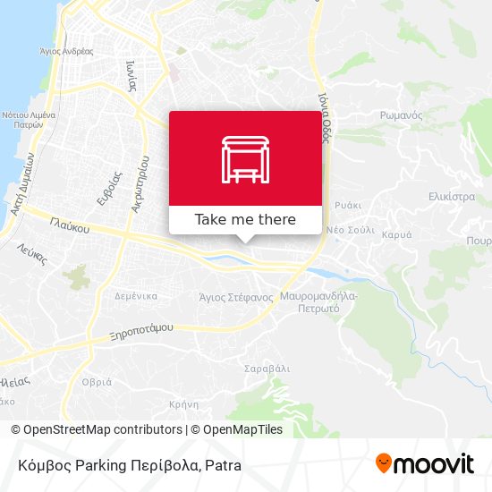 Κόμβος Parking Περίβολα map