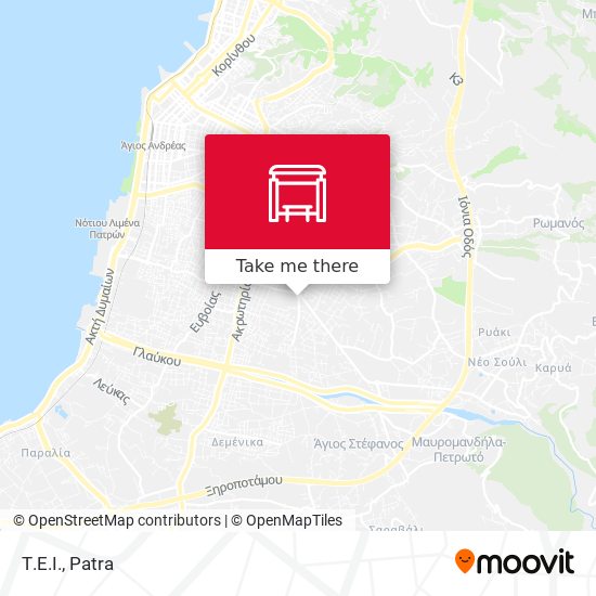 Τ.Ε.Ι. map
