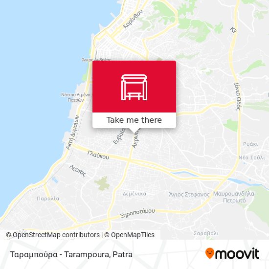 Ταραμπούρα - Tarampoura map