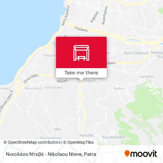 Νικολάου Ντεβέ - Nikolaou Nteve map