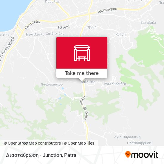 Διασταύρωση - Junction map