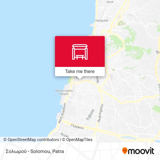 Σολωμού - Solomou map