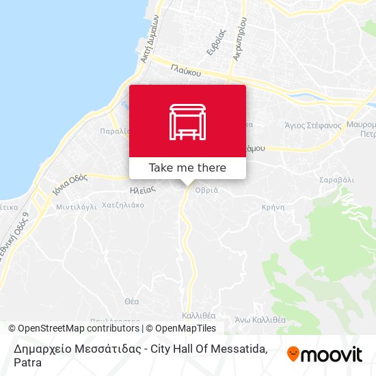 Δημαρχείο Μεσσάτιδας - City Hall  Of Messatida map