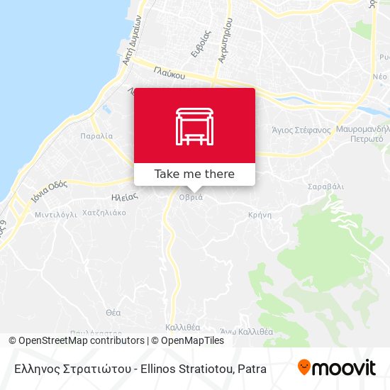 Έλληνος Στρατιώτου - Ellinos Stratiotou map