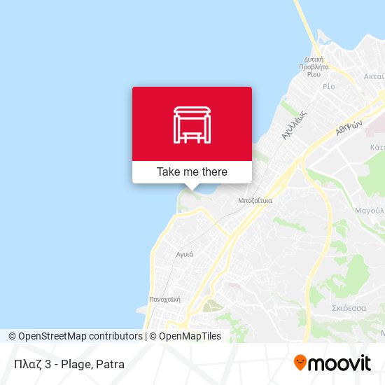 Πλαζ 3 - Plage map