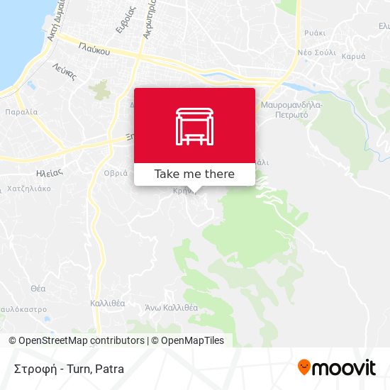 Στροφή - Turn map