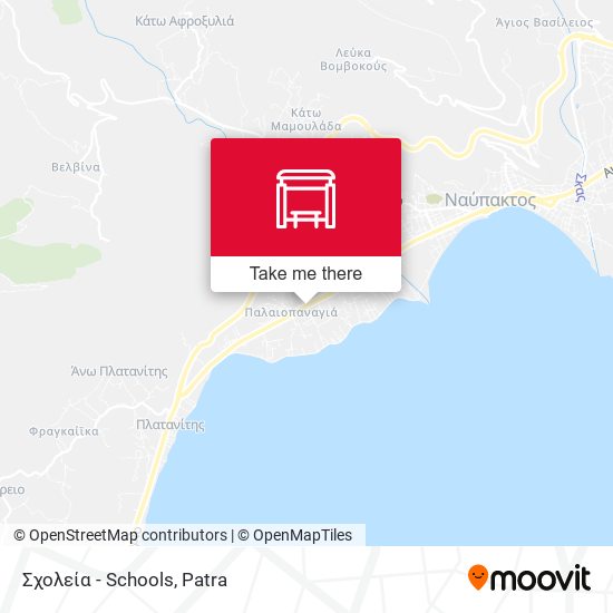 Σχολεία - Schools map