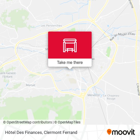 Hôtel Des Finances map