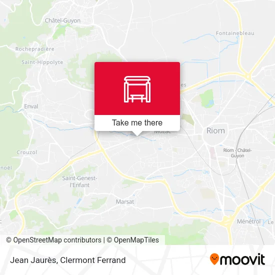 Jean Jaurès map