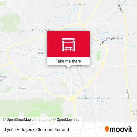 Lycée Virlogeux map