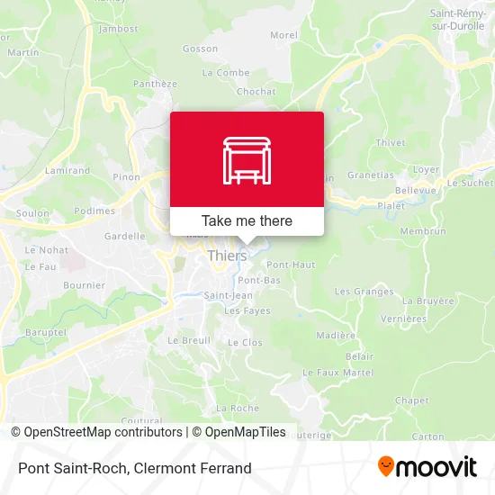 Pont Saint-Roch map