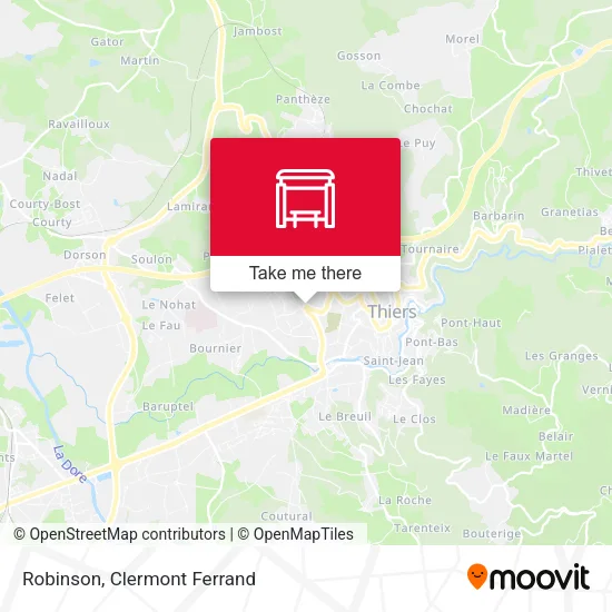 Robinson map