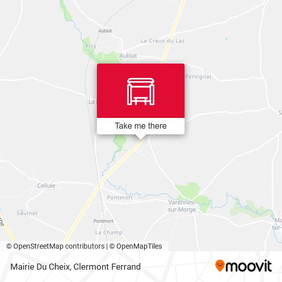 Mairie Du Cheix map